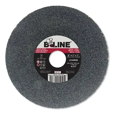 B-Line Abrasives 903-811C Straight Resinoid Wheel 8 in 36 Grit