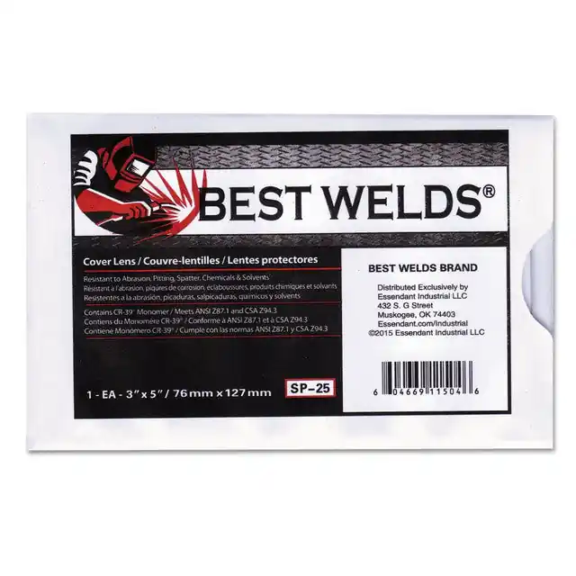 Best Welds 901-SP-25 Cover Lens 3 x 5