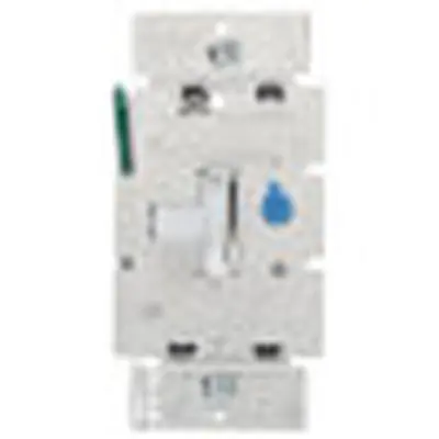 Ariadni AYCL-253P-WH SWITCH DMR 120VAC 1 SIDE SL ON/OFF WHT