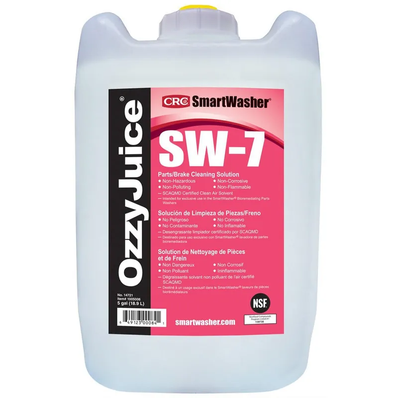 SmartWasher 1005006 OzzyJuice SW-7 Non-Flammable Water Based 5 gal Pail 1005006