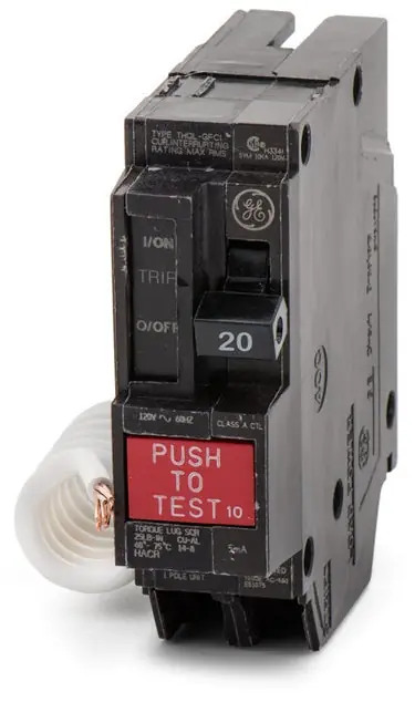 GE Lighting THQL1120GF Circuit Breaker 20 Amp