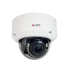 ACTi A817 8MP Outdoor IR Face, People and Car Detection Zoom Dome Camera with D/N, 2.8-12mm Lens