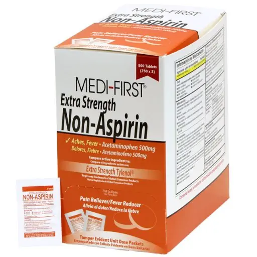 Medi-First 80433 Extra Strength Non-Aspirin Pain Reliever