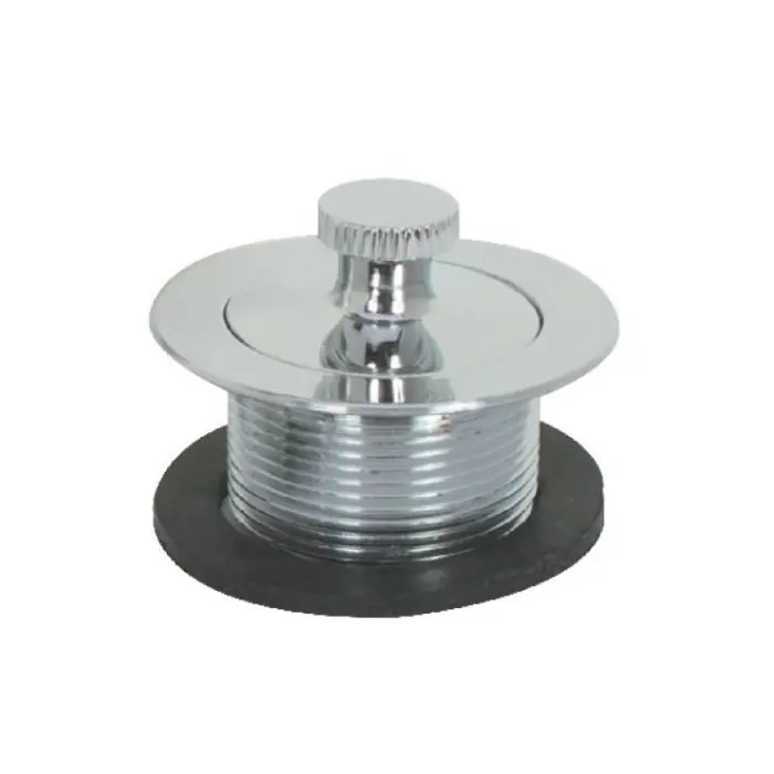 The Faucet Doctor 85016FD Chrome Lift and Turn Drain Spud with Cartridge 1-1/2 inch