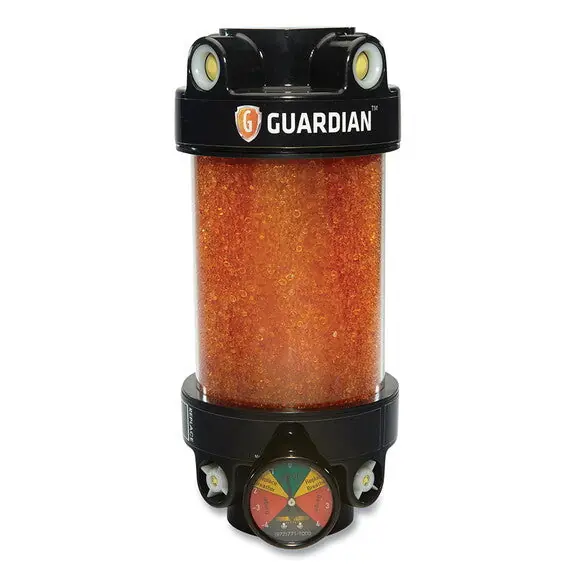 JET-LUBE 095G8S1NGC Air Sentry Guardian Series Dessicant Breather 5.125 inches diameter 12 inches height