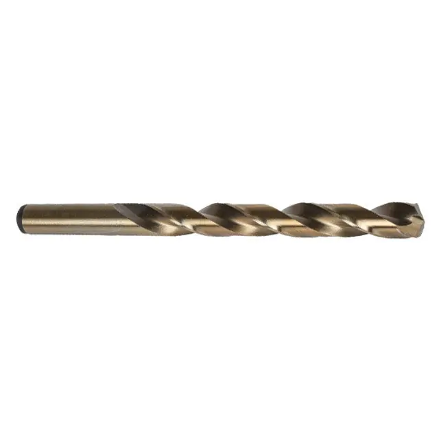 Precision Twist Drill 018327 Jobber Length Drill Bit - R18CO Series, #27, Cobalt High Speed Steel Material, 1-7/8 in Flute, 135 Degree Point Angle