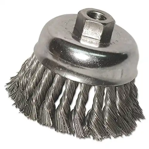 Anchor Brand 102-6KC25 Knot Wire Cup Brush 6 in Dia Replacement MPN