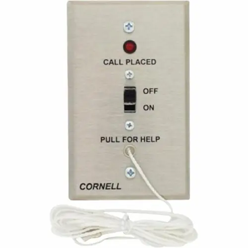 Cornell E-104-1WP Pull Cord Emergency Station with Water Resistant Option