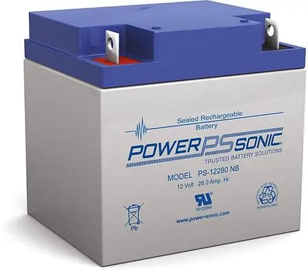 Power Sonic PS-12280 General Purpose Rechargeable SLA Battery