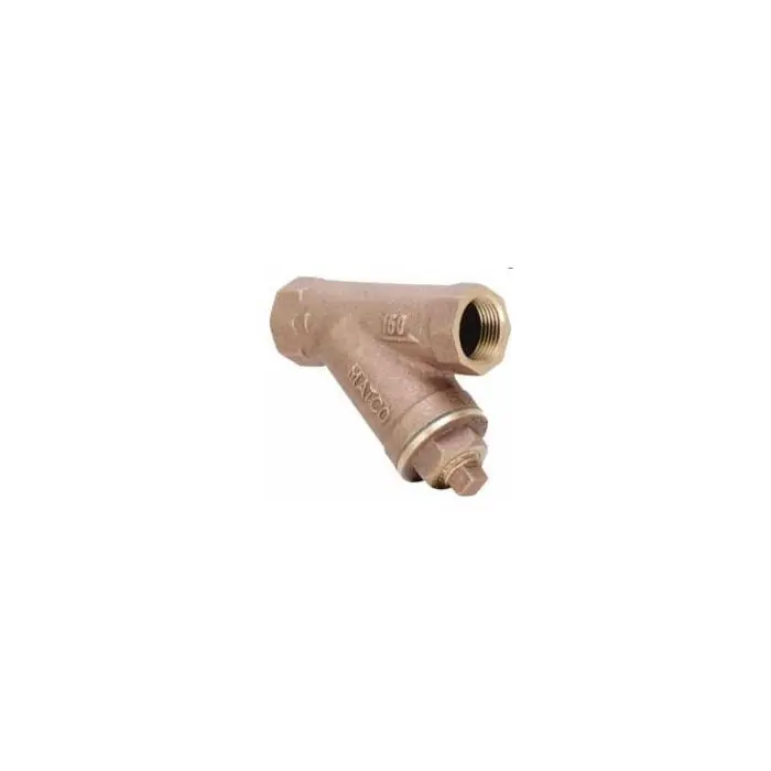 Matco V 145T08LF Wye Strainer With #18 Mesh Stainless Steel Screen 2 in