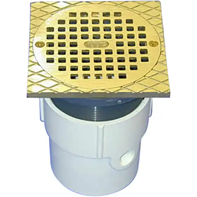 Floor Drain Adjustable PVC with Brass 5-1/4 for Mavrik 8501367