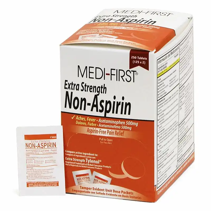 Medi-First 80448 Extra Strength Non-Aspirin Pain Reliever BX