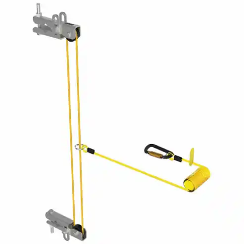 DBI-SALA 7100260187 Fixed Ladder Self-Retracting Lifeline Anchor Tagline