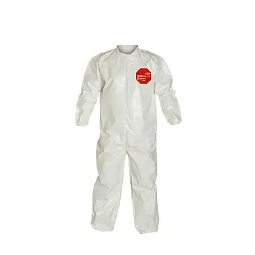DuPont D13484797 Tychem 4000 Coveralls White X-Large