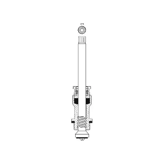 The Faucet Doctor 13829FD Diverter Stem 5-3/16 Inch For Price Pfister