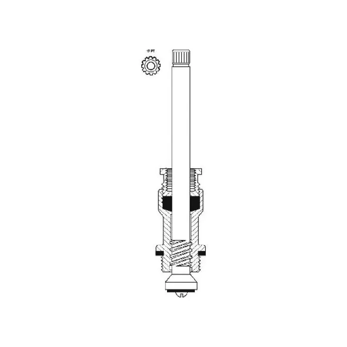 The Faucet Doctor 13827FD Stem 5-3/16 inch For Price Pfister Tub & Shower