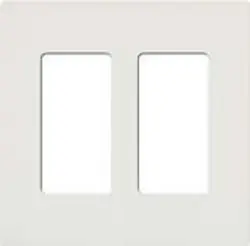Claro CW-2-WH Wallplate Standard 2 Gangs White