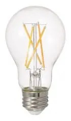 LEDVANCE LED8A19DIMCL92713YTLRP 40700 Sylvania LED Natural TruWave A19, 8W, Dimmable, 90CRI, 800 Lumen, 2700K, 15000 Life