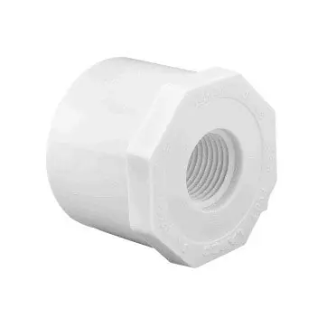 CHARLOTTE 438-166 PVC (Schedule 40) 2108 Series Reducer Bushing, Flush Style, SPG x FPT, 1-1/4 x 1/2 * CLEARANCE *
