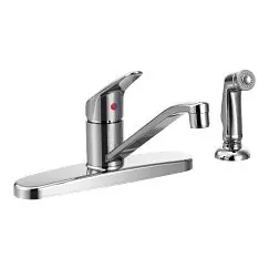 CLEVELAND CA40514C Cornerstone One-Handle Kitchen Faucet With Side Spray 1.5 GPM * CLEARANCE *