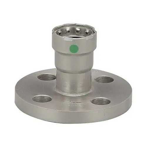 VIEGA 25760 MegaPressG Carbon Steel Flange For Water Applications Only P x BP 1/4 x 4 * CLEARANCE *