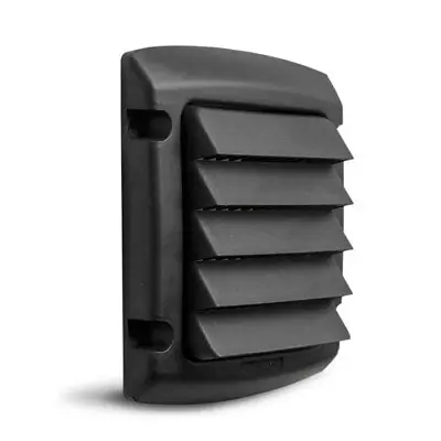 DUNDAS JAFINE INC. IC4BX ProVent Air Intake Caps Fixed Louver Brown 4 * CLEARANCE *