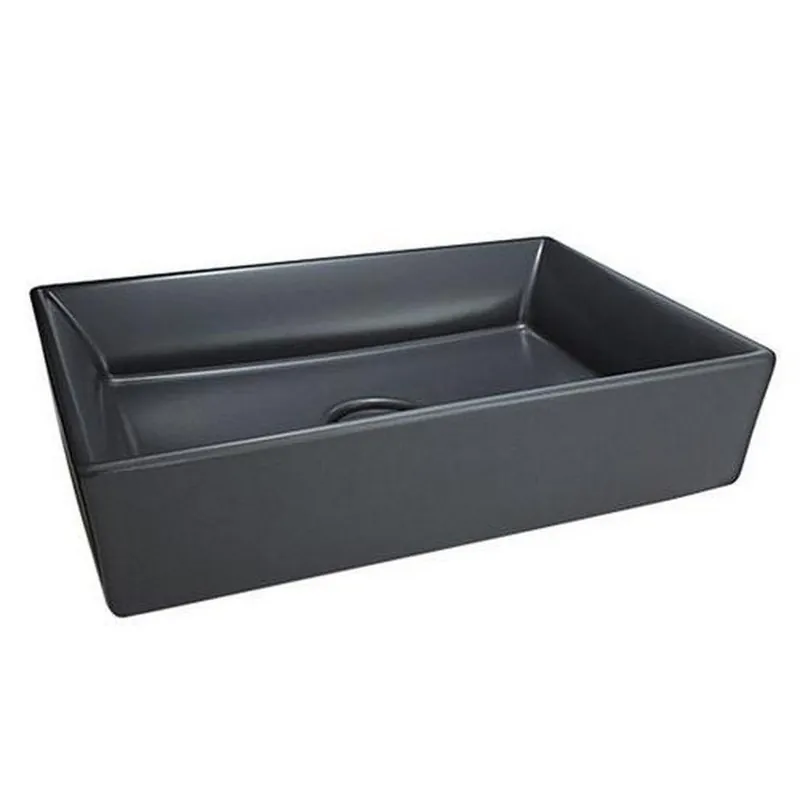 DXV BY AMERICAN STANDARD D20080022.415 Pop Rectangle Vessel Bathroom Sink, Canvas White, 22 x 15 * CLEARANCE *
