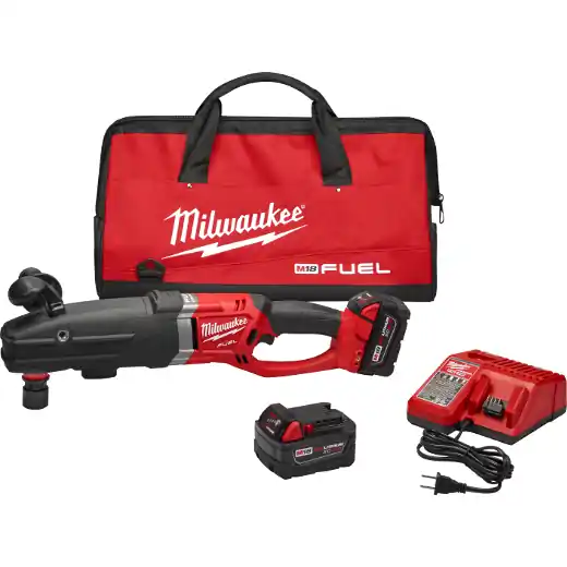 Milwaukee 2711-22 M18 FUEL Super Hawg Right Angle Cordless Power Drill Kit 18V 0-350 / 0-950 RPM * CLEARANCE *