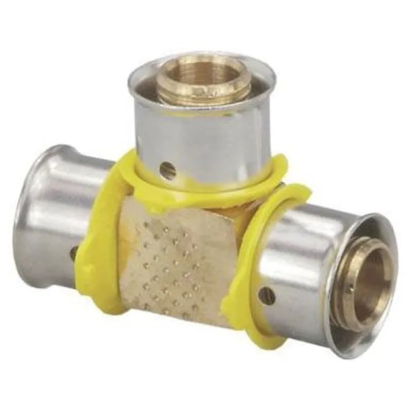 VIEGA 94083 PEX Press Bronze Tee Lead-Free Press x Press x Press 1-1/2 x 1-1/2 x 3/4 * CLEARANCE *