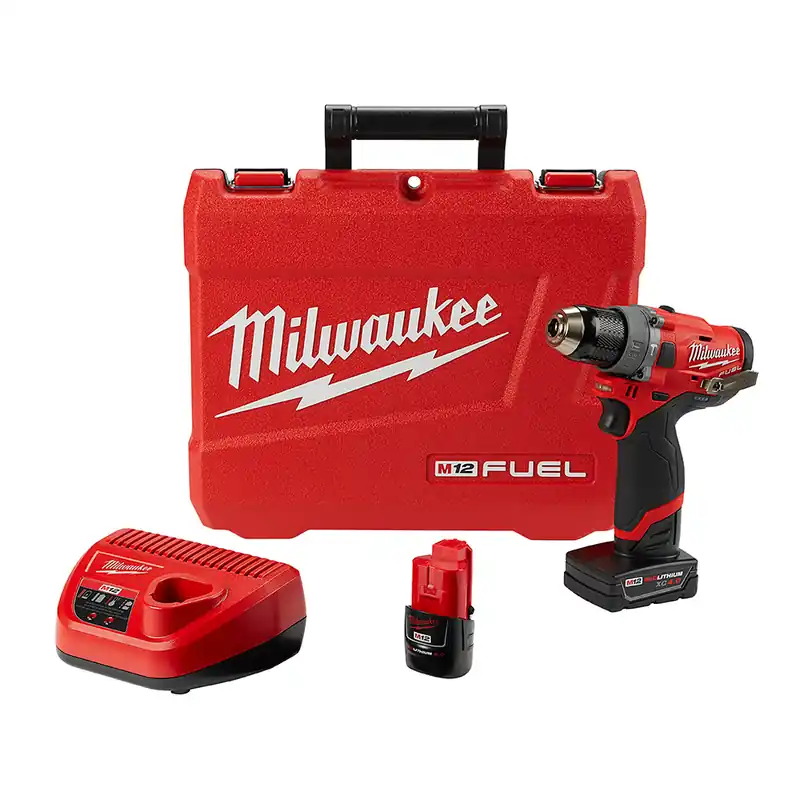Milwaukee 2504-22 M12 Fuel 1/2 Hammer Drill Kit * Clearance *