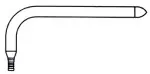 VIEGA 44208 PEX Crimp Copper Elbow, Stub-Out, Crimp x FTG Length, 3/8 x 1/2 (3-1/2 x 8) * CLEARANCE *