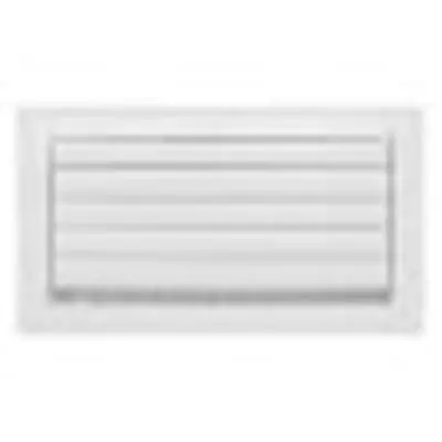 HART & COOLEY 021252(A611MS) Aluminum Curved Blade Register With Multi-Shutter Damper 1-Way 12 x 6 * CLEARANCE *