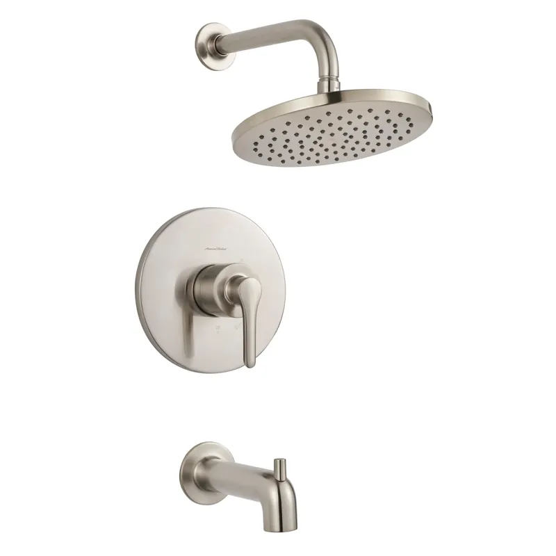 American Standard TU105502.243 Studio S Bathtub / Shower Trim Kit with Pressure Balance Cartridge Less Valve Body Matte Black * CLEARANCE *