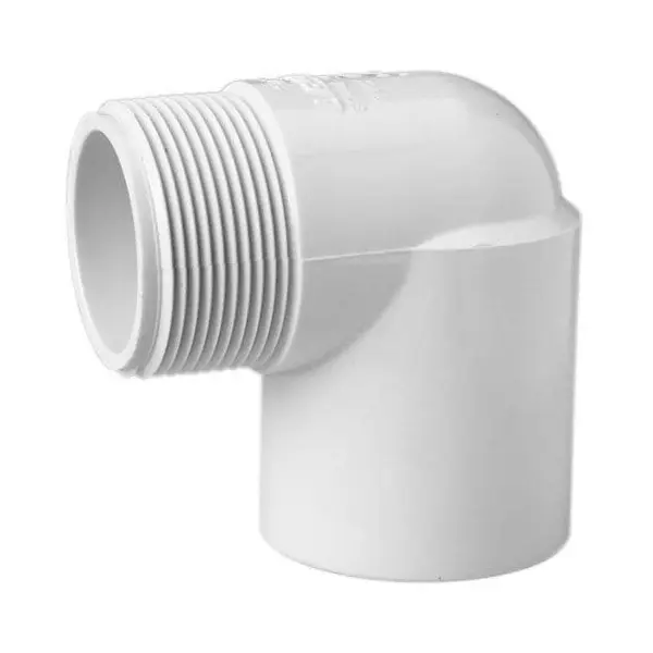 CHARLOTTE 410-012 PVC (Schedule 40) 2306 Series Street Elbow 90 Degrees MPT x S 1-1/4 * CLEARANCE *