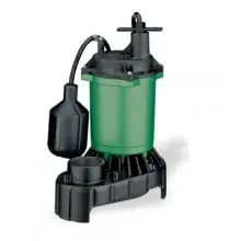 MYERS MS33T10 MS Series Submersible Sump Pump 1/3 HP 1-1/2 NPT 115V Tethered Switch (WA1) * CLEARANCE *