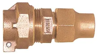Legend 313-604NL T-4110NL Series Bronze Water Service Coupling Lead-Free Flare x Extra Strong 3/4 x 5/8 * CLEARANCE *
