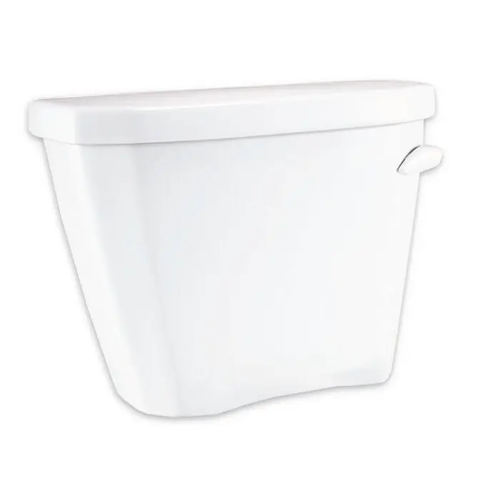 GERBER GVP2859597 Viper Toilet Tank 1.6 GPF 12 Rough-In Right Hand Trip Lever White