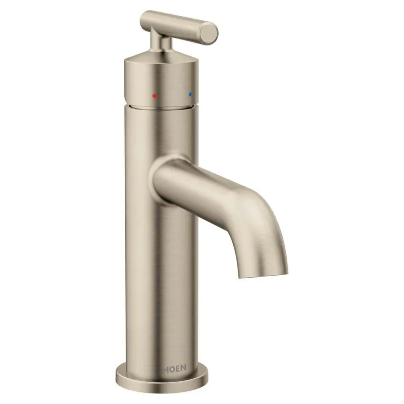 Moen 6145BN Gibson Collection One-Handle High Arc Bathroom Faucet Brushed Nickel * CLEARANCE *