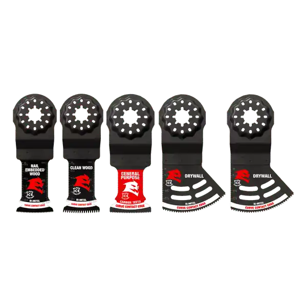 FREUD (DIABLO) DOS5S Starlock General Purpose Oscillating Blade Set, 5-Piece