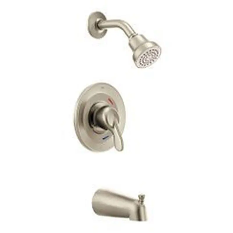 CLEVELAND 40311CBNGR Cornerstone One Handle Tub / Shower Faucet Trim With Water Saving Shower Head * CLEARANCE *