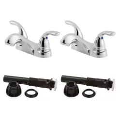 PFISTER LF143-8102 Pfirst Series Two Handle 4 Centerset Bathroom Faucet With Push & Seal Drain 1.2 GPM 3-Hole Installation * CLEARANCE *