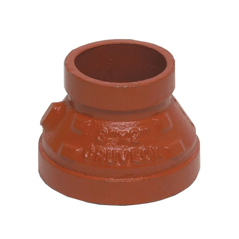 ANVIL GRUVLOK 390028645 7072 Concentric Reducer GR x GR For Grooved-End Pipe Ductile Iron 4x2-1/2 * CLEARANCE *