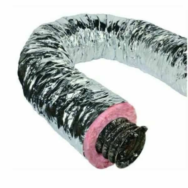 QUIETFLEX 5X25 Uninsulated Flex Duct Connector 5x25' * CLEARANCE *