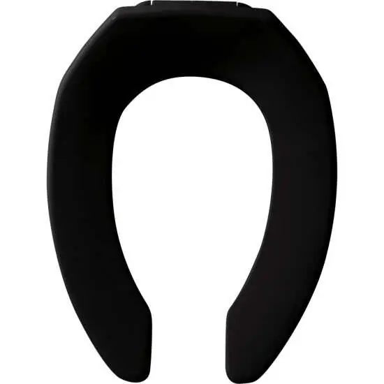CHURCH SEAT COMPANY 295CT047 295CT Series Commercial Heavy Duty Plastic Toilet Seat Elongated Open Front Less Cover Replacement MPN * CLEARANCE *