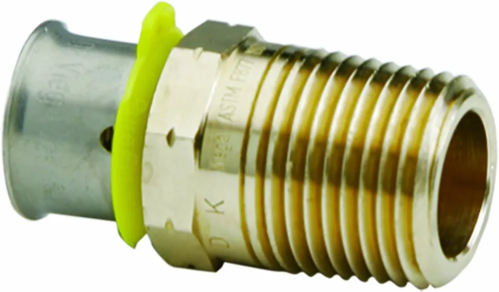 VIEGA 90591 PureFlow Bronze Press Male Adapter, PxMPT, 2x2 * CLEARANCE *