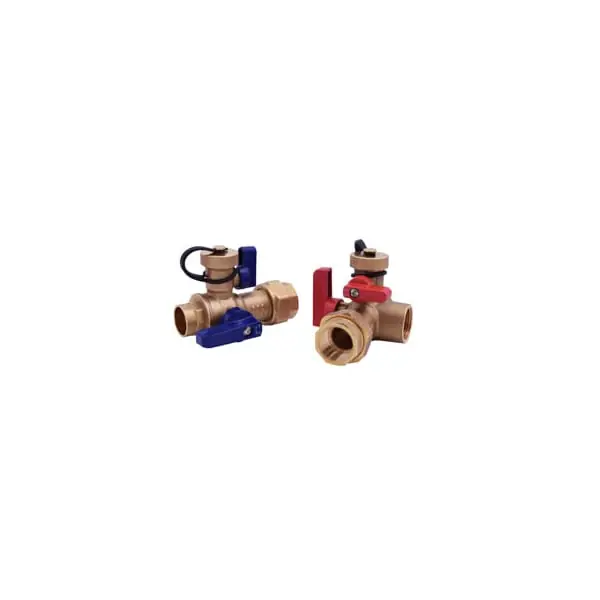 Legend 101-151NL Tankless Water Heater Ball Valve Kit Lead-Free Brass With Hot & Cold Isolation Valves FNPT Union x Sweat 3/4 * CLEARANCE *
