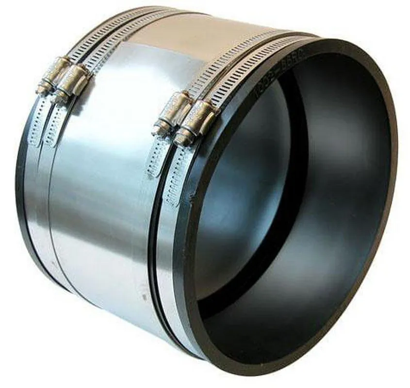 FERNCO 1001-66RC 1000 RC Series Stong Back Repair Coupling Clay x Clay 6 * CLEARANCE *