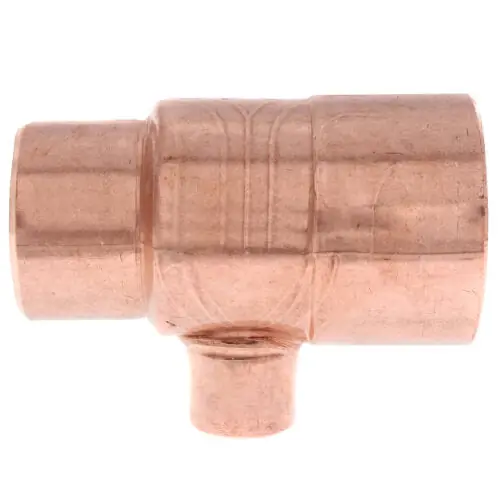 Elkhart 32992 111 Series Wrot Copper Tee C x C x C 2 x 1 1/2 x 3/4 * CLEARANCE *