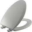 CHURCH SEAT COMPANY XM30TM Beneke Series Closed Front Enameled Wood With Cover Plastic Hinges Round White * CLEARANCE *
