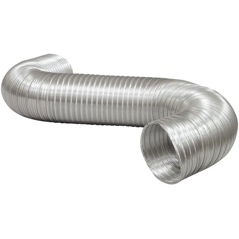 DEFLECTO A038/16 Semi Rigid Flexible Aluminum Air Duct Class O Non-Crimped 3 Diameter x 8 Length * CLEARANCE *